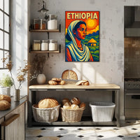 Ethiopia A Vibrant Heritage Poster