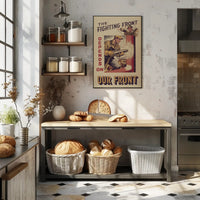 Homefront Support WWII Poster: A Symbol of Unity