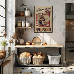 Homefront Support WWII Poster: A Symbol of Unity