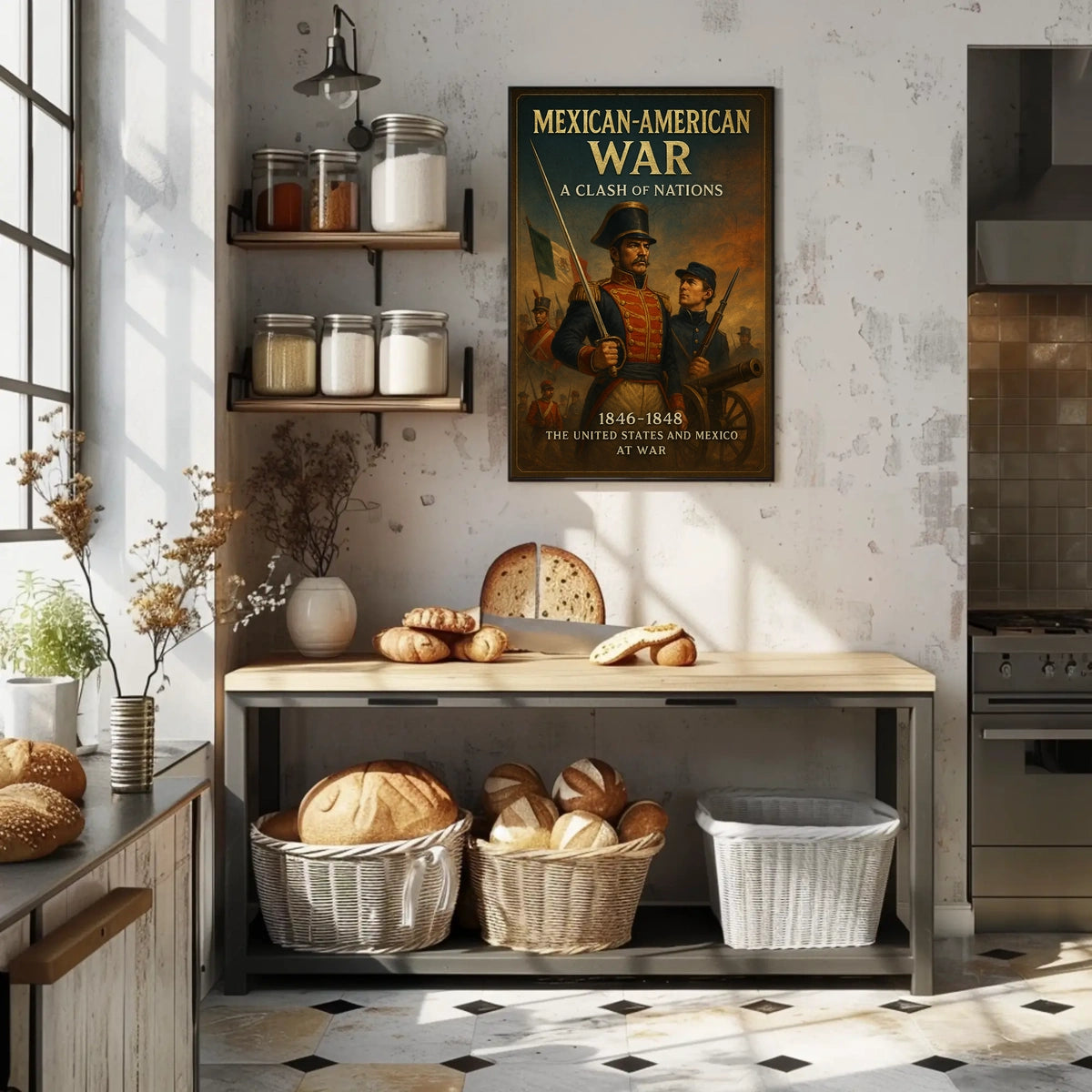 Mexican-American War A Clash Of Poster