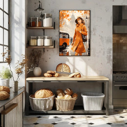Autumn In The City Poster PosterGoat