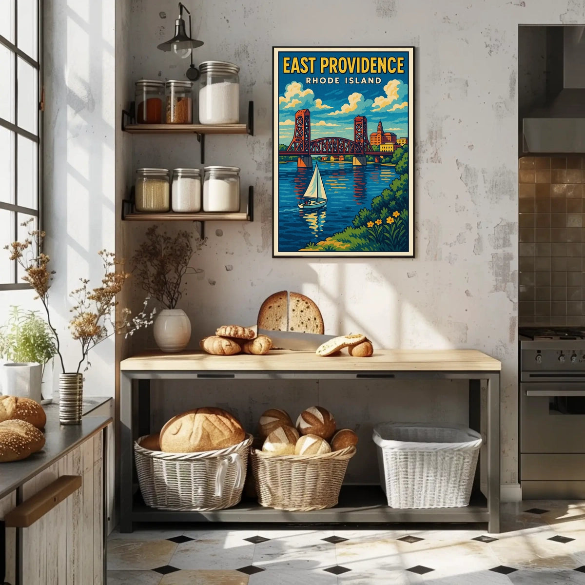 East Providence Rhode Island Poster