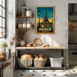 Paris, France Travel Poster