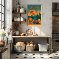 Discover Georgia Poster