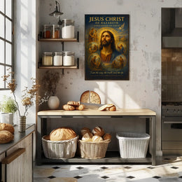 Divine Renaissance Jesus Artwork Motivational or Quote Poster