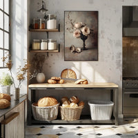 Timeless Elegance Floral Still Life Poster