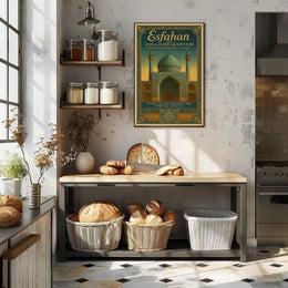 Esfahan – The Jewel of Islamic Architecture Poster PosterGoat