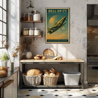 Bell XP-77 Lightweight Fighter Poster