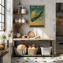 Bell XP-77 Lightweight Fighter Poster