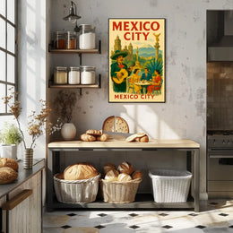 Vibrant Mexico City Poster
