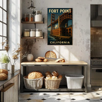 Fort Point, California Poster