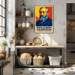 Benjamin Harrison 23Rd President Poster