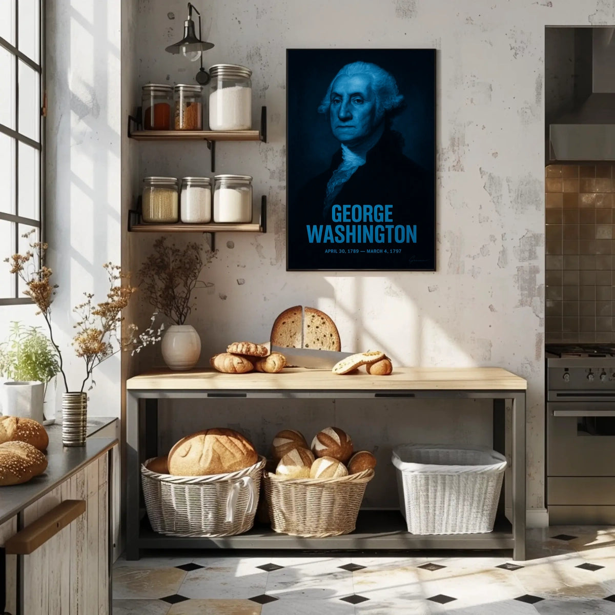 George Washington 1St President Poster