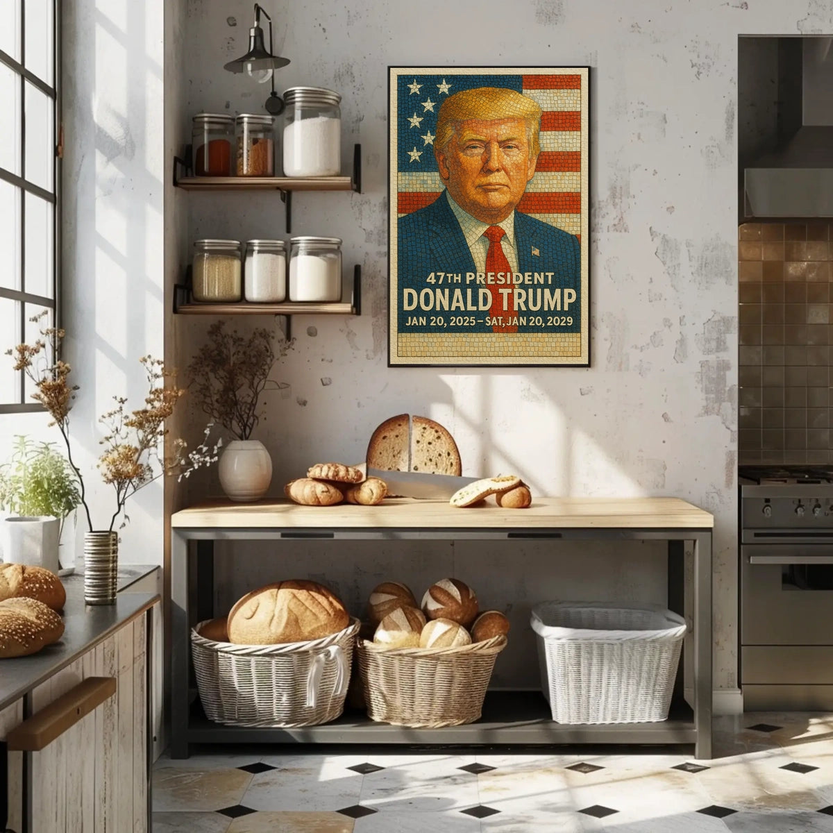 Donald Trump 47th President Poster