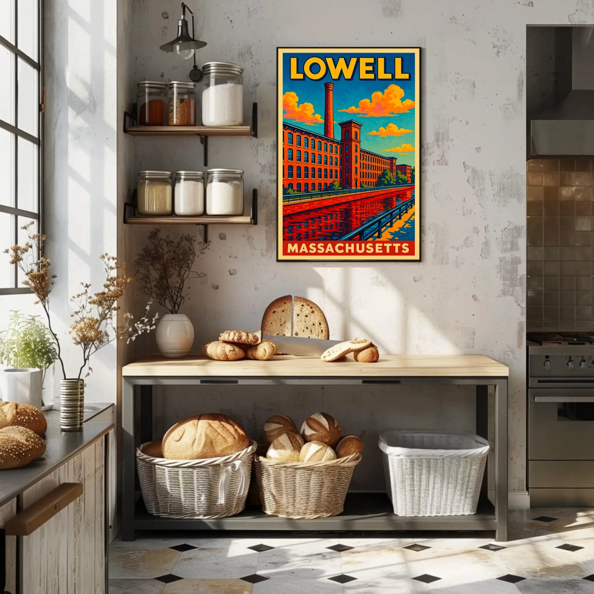 Lowell, Massachusetts Poster