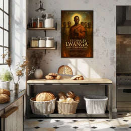 St. Charles Lwanga And Companions Poster