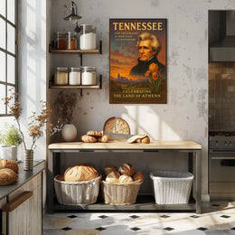 Tennessee The Crossroads of Heritage and Innovation Poster