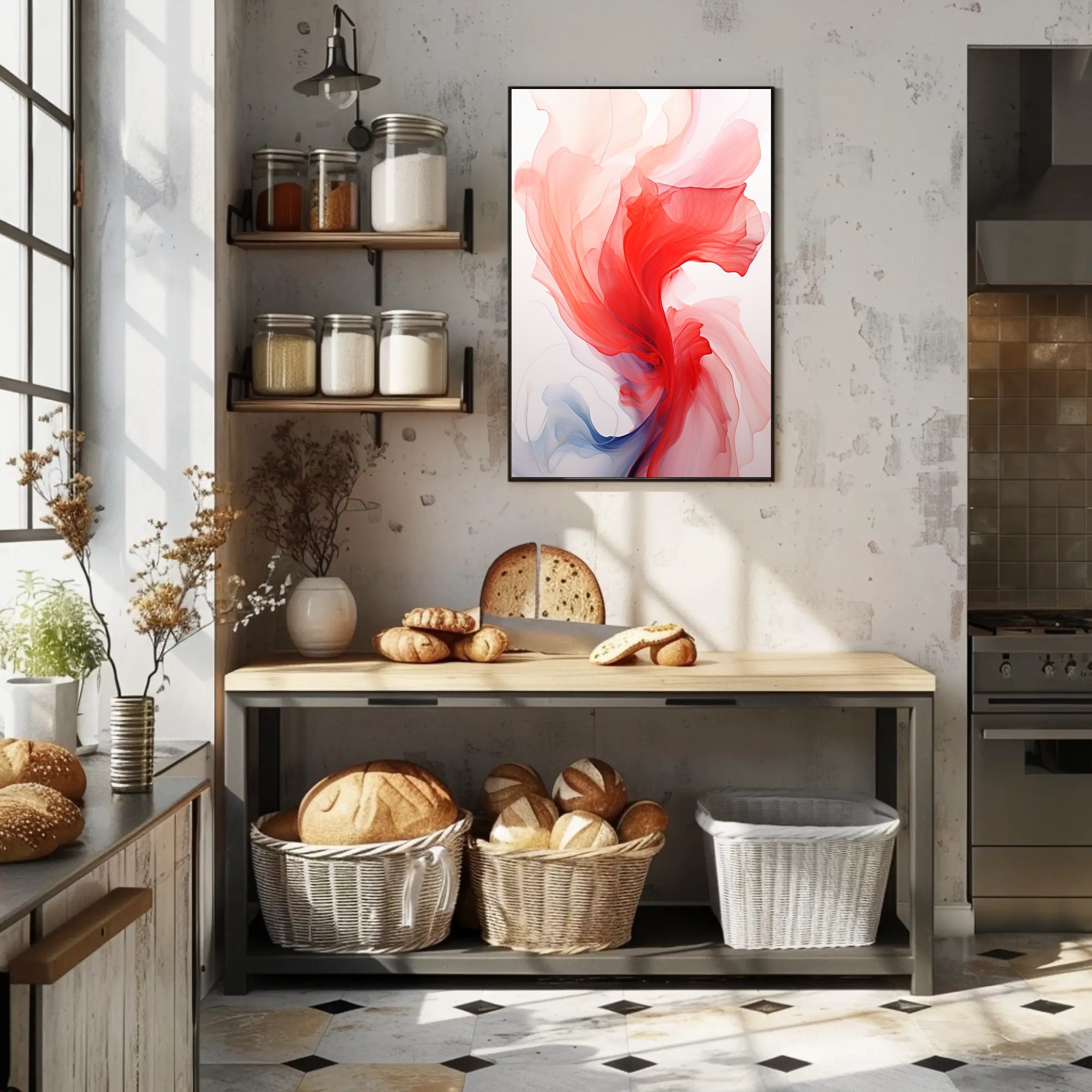 Abstract Flow Abstract Poster