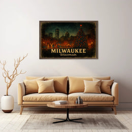Milwaukee Winter Wonderland Poster