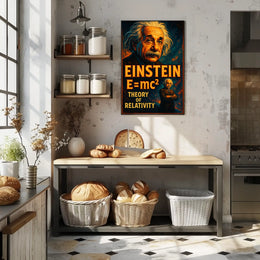 Einstein Theory Of Relativity Poster