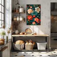 Lotus Blossom Symphony Wall Art Print