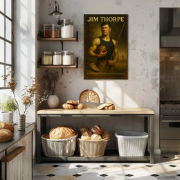 Jim Thorpe Athletic Legend Poster