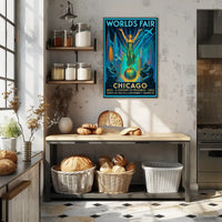 Chicago World's Fair A Century of Progress Poster PosterGoat