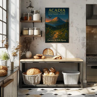 Acadia National Park Landscape Adventure Nature Poster