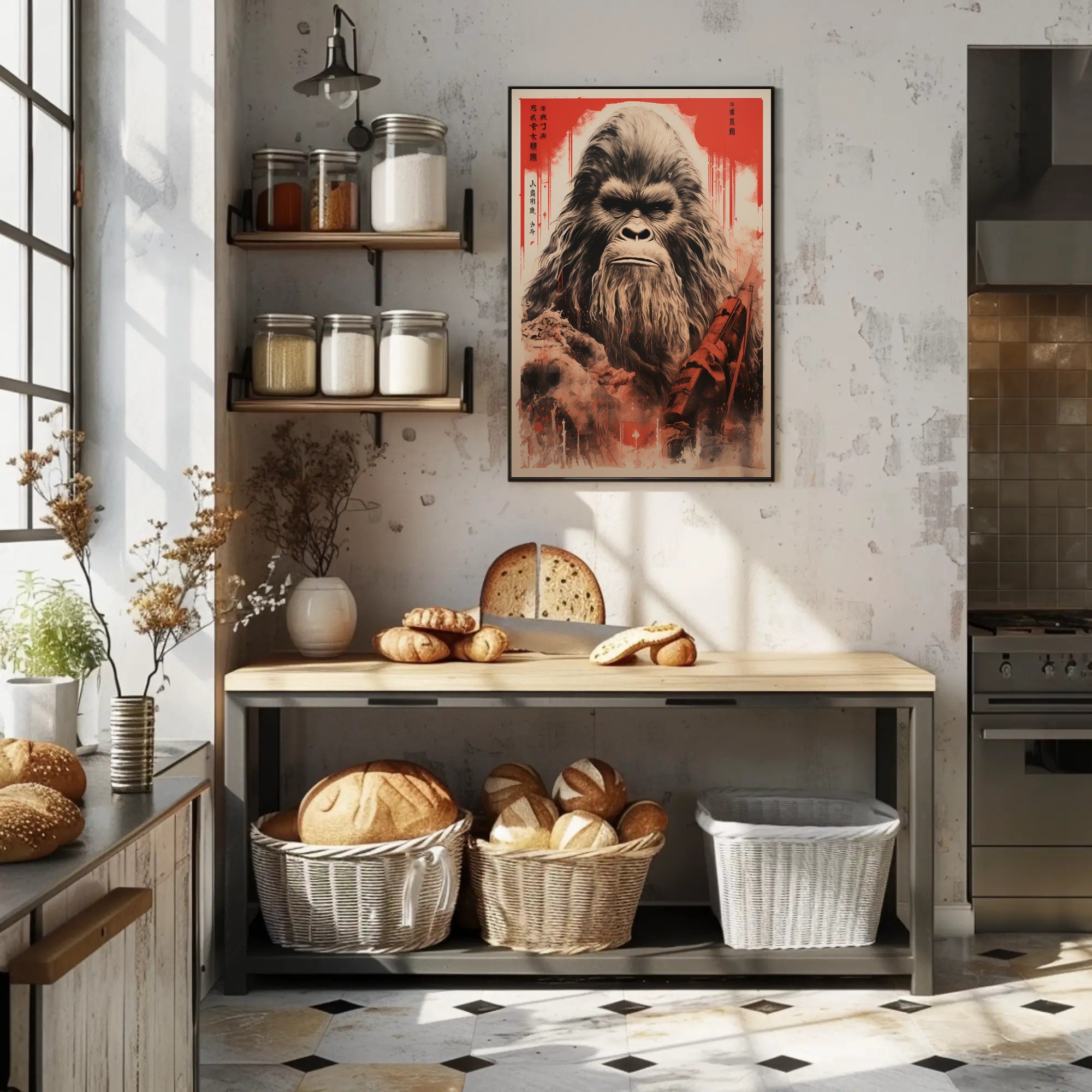 Mysterious Creature In The Wild Poster