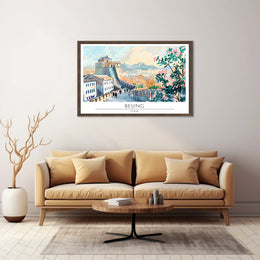 Scenic View of Beijing Poster