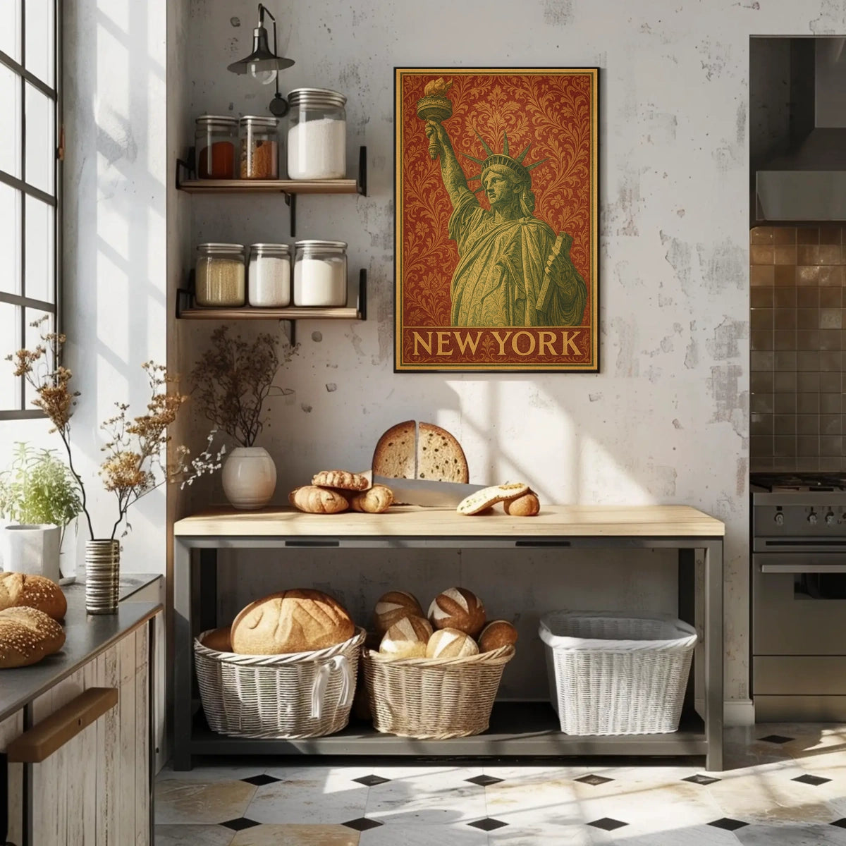 New York Statue Of Liberty Poster