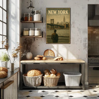 New York Skyline Poster