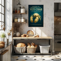 Discover the Mysteries of the Yeti Crab Poster