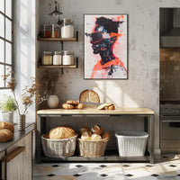 Futuristic Vision Art Print Poster for Modern Home Decor PosterGoat