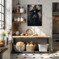 Enigmatic Forest Witch Poster