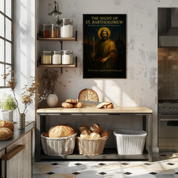 Night Of St Bartholomew Vintage Poster Print