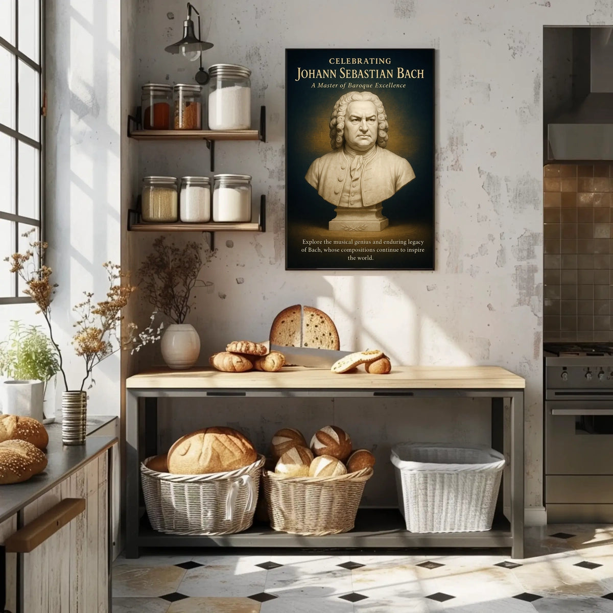 Celebrating Johann Sebastian Bach Poster