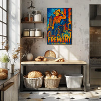 Fremont Mosaic Poster