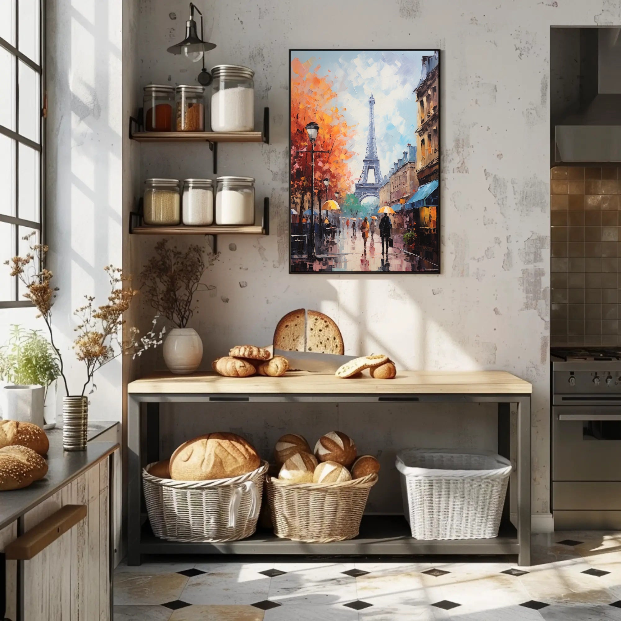 Autumn In Paris Poster