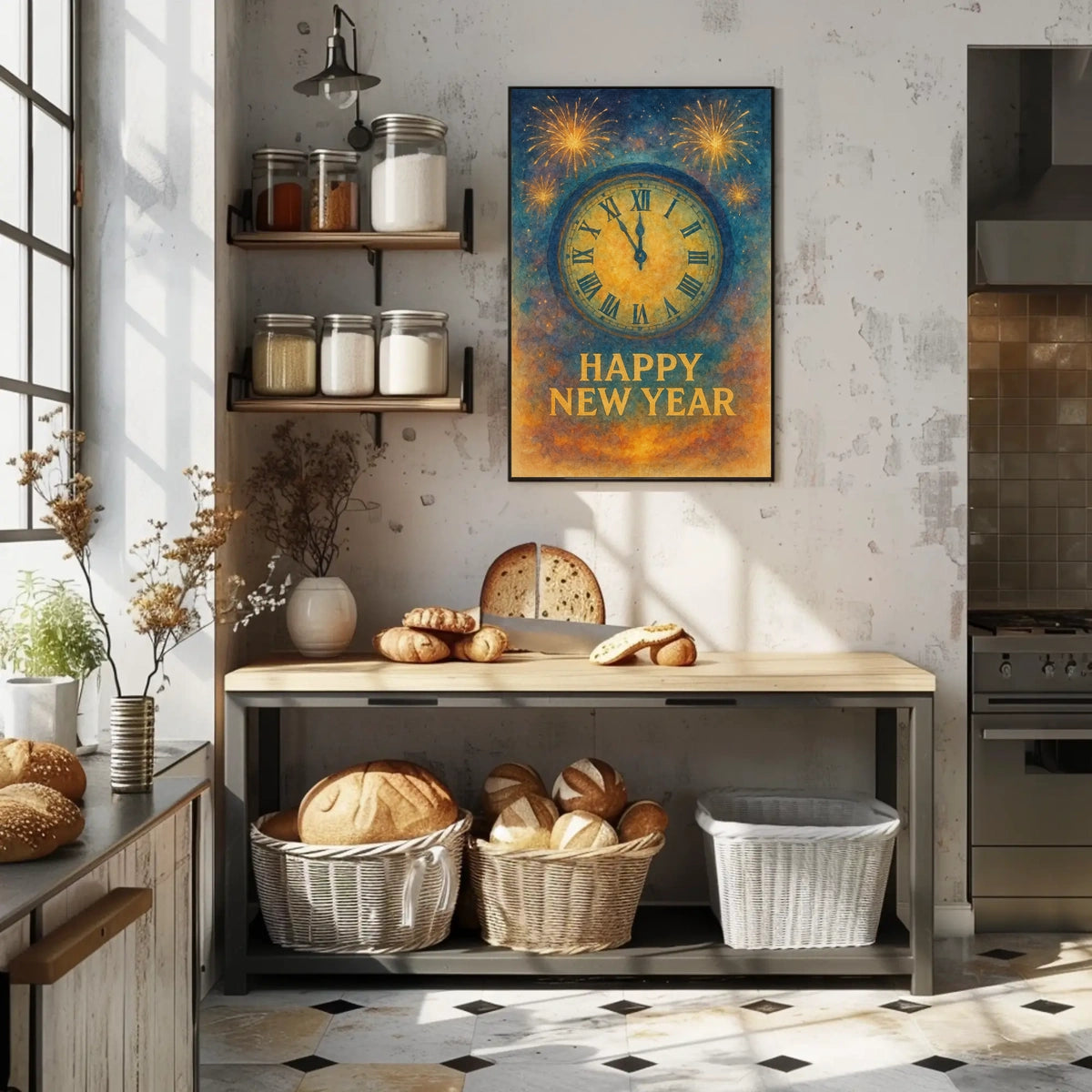 Happy New Year Celebration Poster