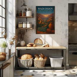 Wadi Doan Echoes Of Ancient Yemen Poster
