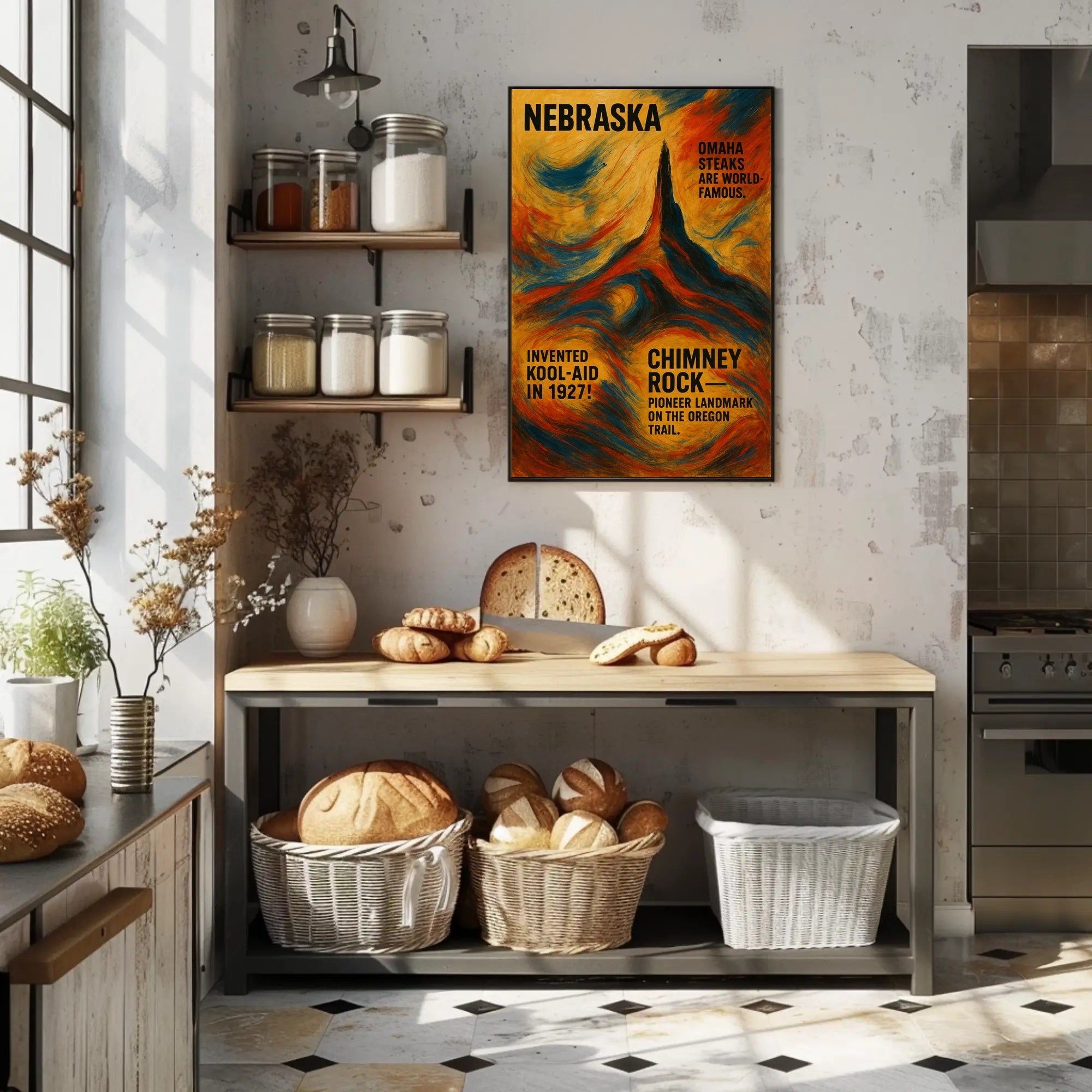 Discover Nebraska Poster