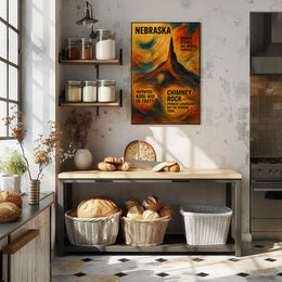 Discover Nebraska Poster