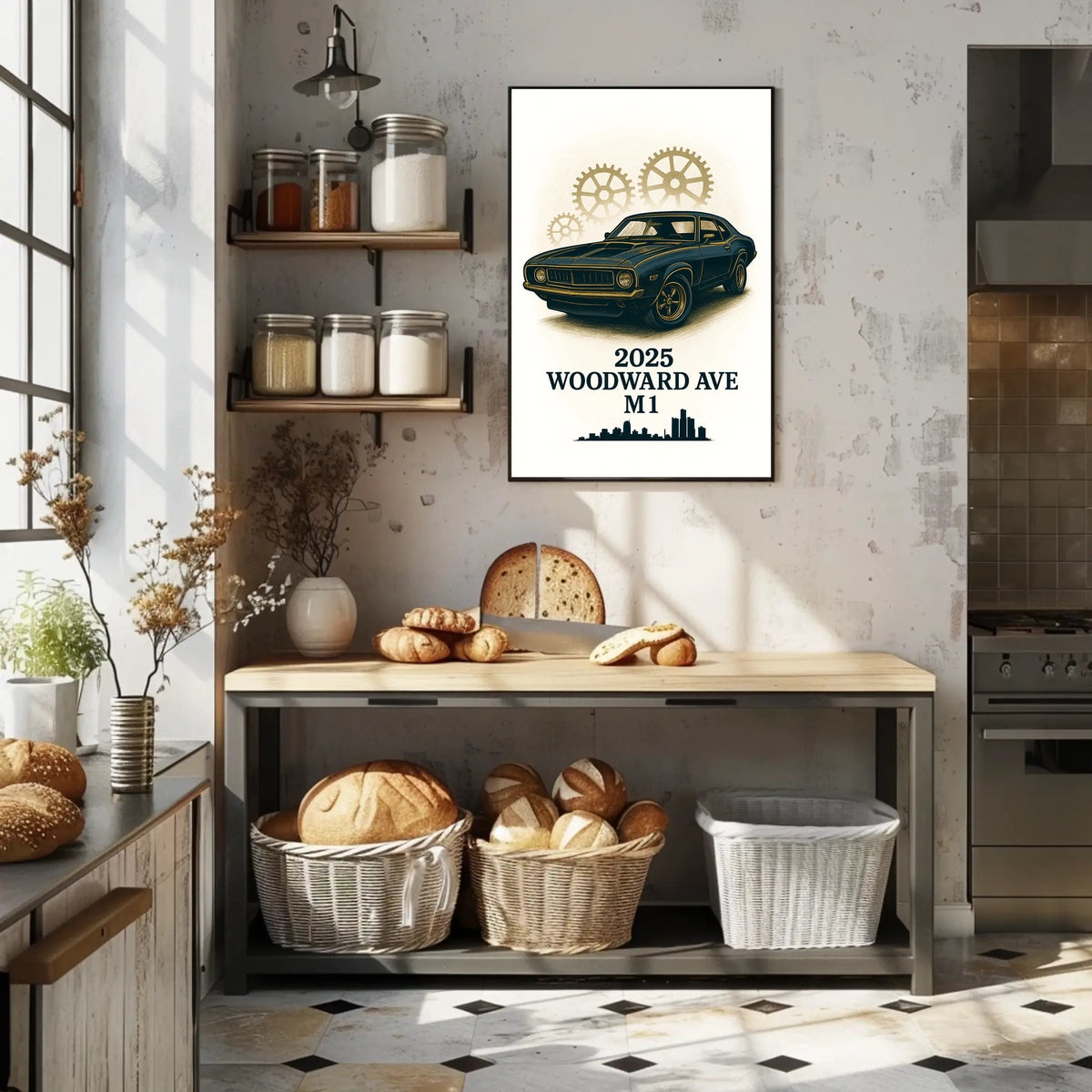 2025 Woodward Ave M1 Poster