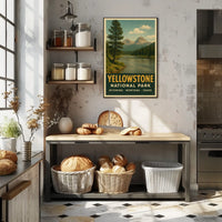 Yellowstone National Park Poster