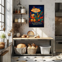 Welcome to Fabulous Las Vegas Poster for Home Decor Fans
