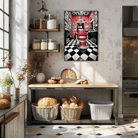Classic Barber Shop Ambiance Poster