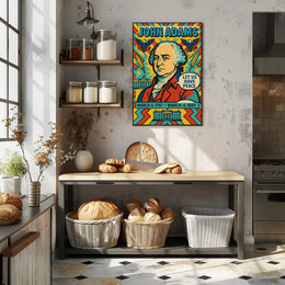 John Adams 2nd President Poster PosterGoat