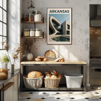 Modern Architecture In Arkansas Modern Poster