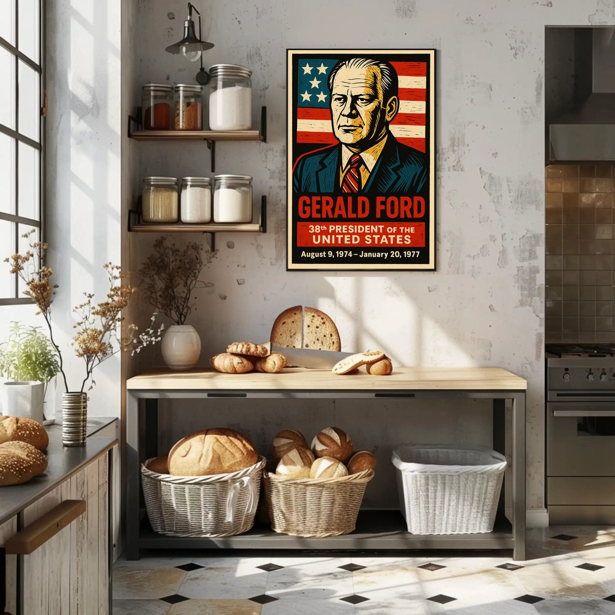 Gerald Ford 38th President Poster